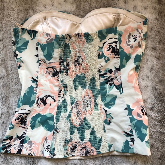 Vintage Floral Guess Bustier Corset Top - Picture 3 of 3